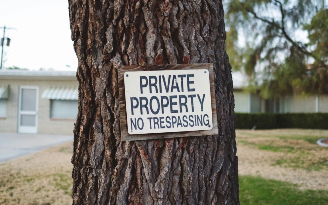 private property sign